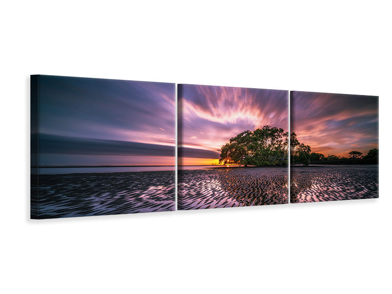 panoramic-3-piece-canvas-print-fascinating-landscape-by-the-sea