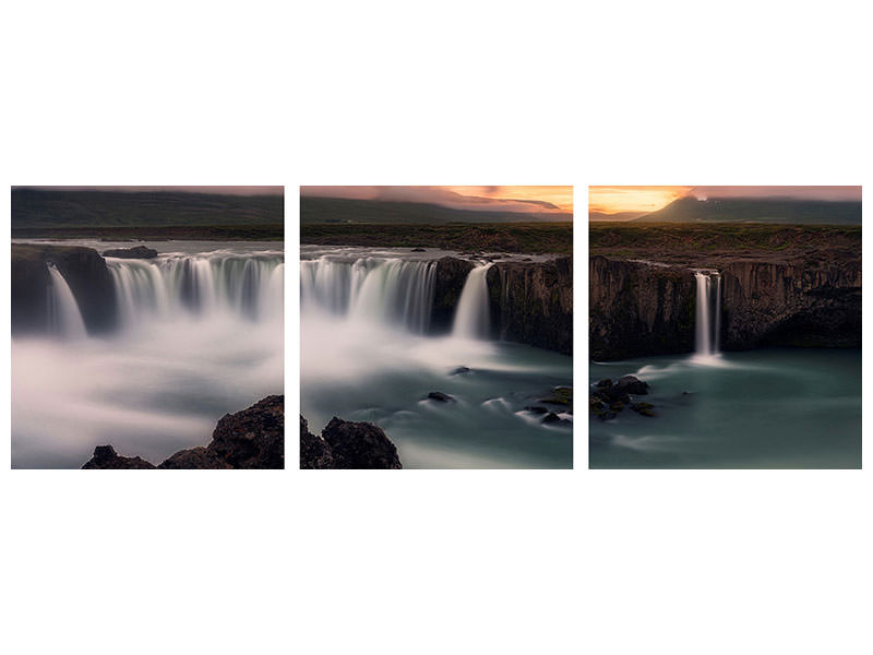 panoramic-3-piece-canvas-print-fire-and-water-ii