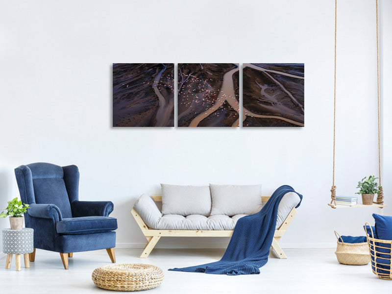 panoramic-3-piece-canvas-print-flying-over-lake-magadi-i