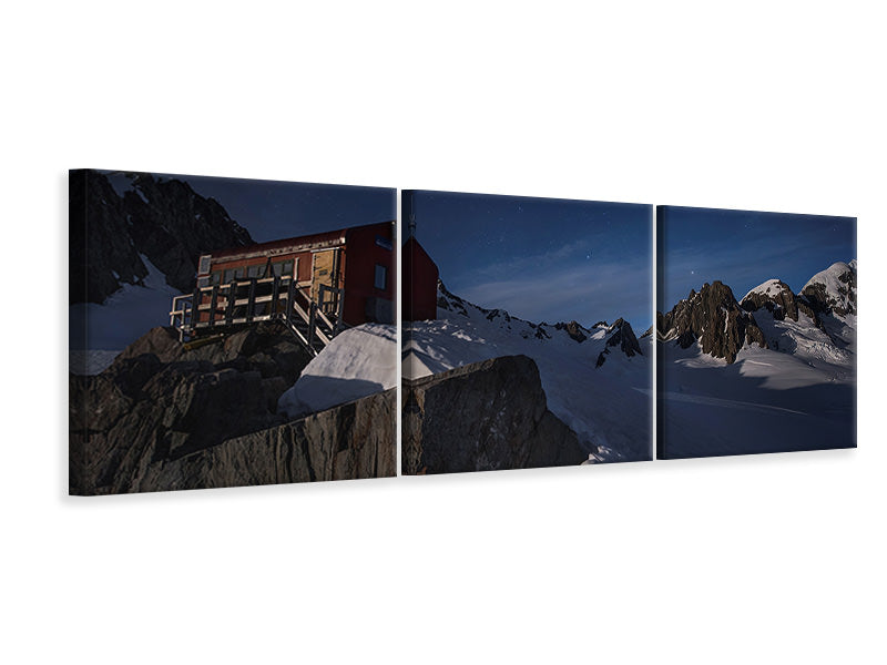 panoramic-3-piece-canvas-print-fox-glacier-pioneer-hut