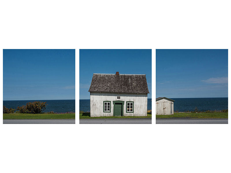 panoramic-3-piece-canvas-print-house-on-the-road