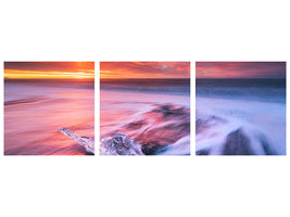 panoramic-3-piece-canvas-print-ice-and-fire-ii