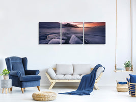 panoramic-3-piece-canvas-print-last-lights-on-fjallsarlon