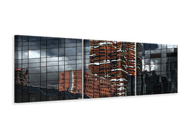 panoramic-3-piece-canvas-print-puzzle-reflection