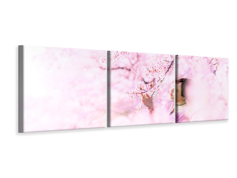 panoramic-3-piece-canvas-print-sakura