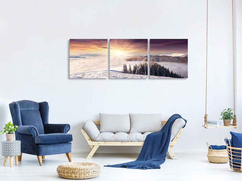 panoramic-3-piece-canvas-print-sunrise-winter-landscape