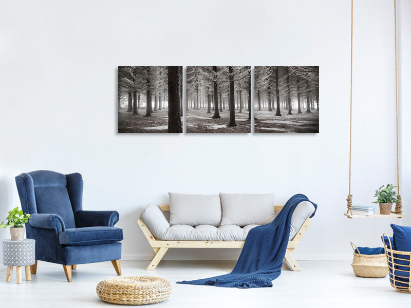 panoramic-3-piece-canvas-print-the-onset-of-winter