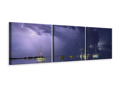 panoramic-3-piece-canvas-print-tropical-storm-i