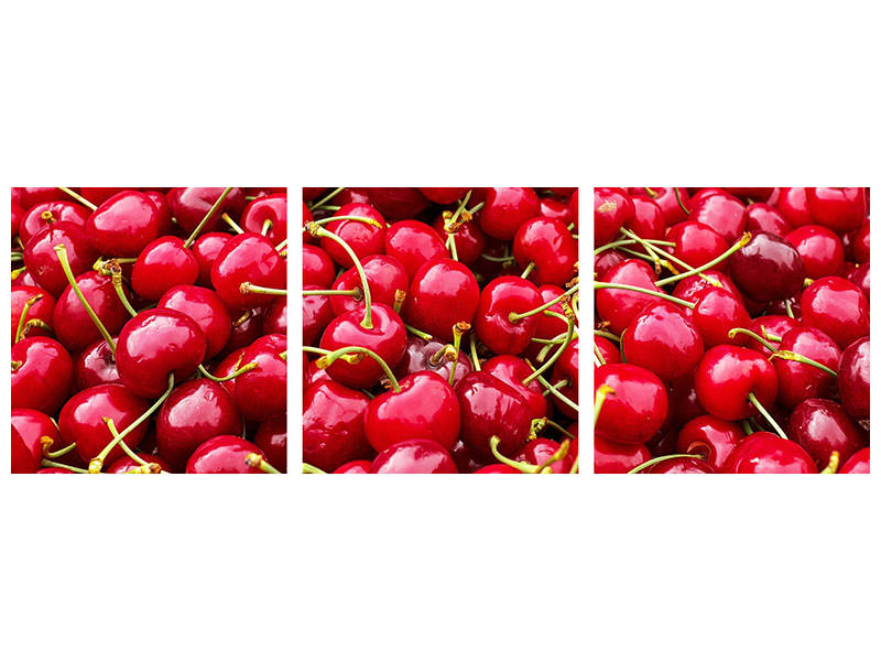 panoramic-3-piece-canvas-print-xl-cherries