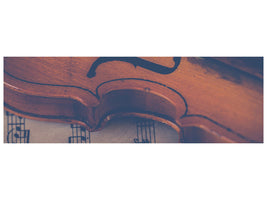 panoramic-canvas-print-old-violin