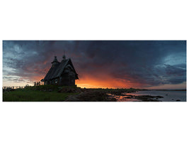 panoramic-canvas-print-the-old-church-on-the-coast-of-white-sea